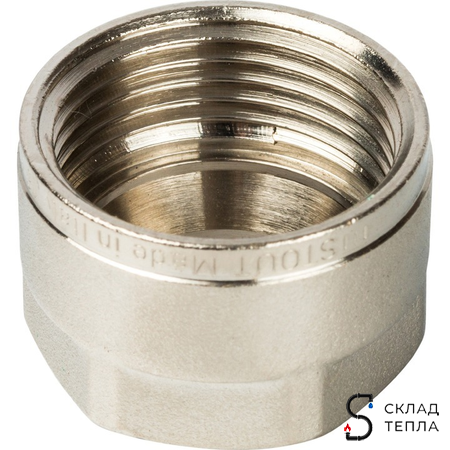 Соединение резьбозажимное STOUT - 3/4" для пластиковых труб 16x2,0 (1шт). Вид 6.