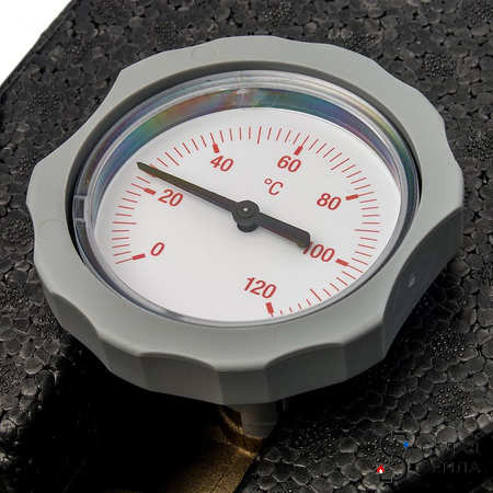 Насосная группа со смесителем Meibes V-MK 1" (с насосом Grundfos UPS 25-60). Вид 6.
