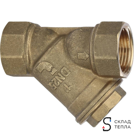Фильтр грубой очистки STOUT - 1" (ВР/ВР, сетка 500 мкр.). Вид 4.