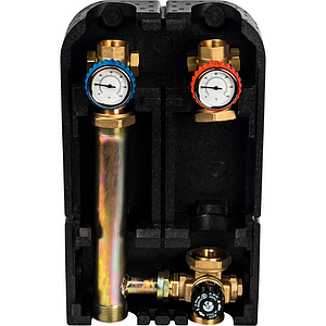 Насосная группа STOUT - 1' (с термостатическим смесительным клапаном, без насоса)