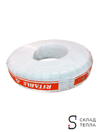 Труба из сшитого полиэтилена RITABLE STABIL - 25x3,7 (PE-Xa/AL/PE-RT, PN10,  бухта 25 м). Вид 6.
