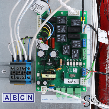 Котел электрический настенный STOUT SEB PLUS - 21 кВт (380В, одноконтурный). Вид 7.