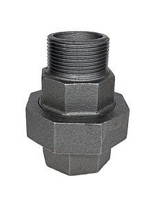 Соединитель прямой американка чугун Ду 15 (1/2') ВР/НР Fittex PLUS (1шт)