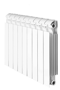 Радиатор биметаллический GLOBAL STYLE PLUS 500 - 9 секций Радиатор биметаллический GLOBAL STYLE PLUS 500 - 9 секций