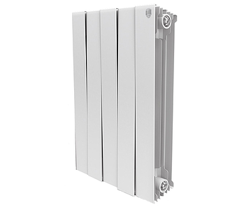 Радиатор биметаллический Royal Thermo PianoForte 500 Bianco Traffico (Белый) - 5 секций