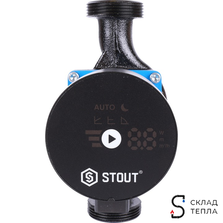 Насос циркуляционный Stout mini 25-60. Вид 2.