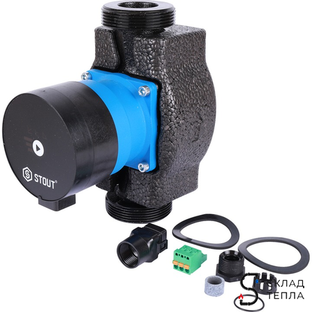 Насос циркуляционный Stout mini 32-60. Вид 9.