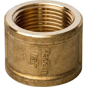 Муфта латунная резьбовая STOUT - 1/2'