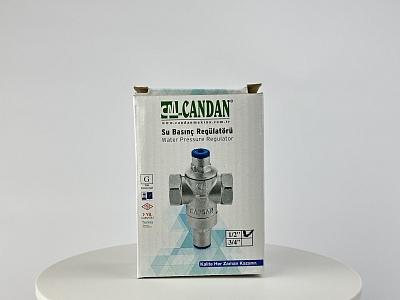 Редуктор давления поршневой под манометр 1/2' Candan CM-3551