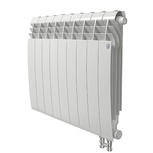 Радиатор биметаллический Royal Thermo BiLiner 500 V Bianco Traffico (Н) (Белый) - 9 секций Радиатор биметаллический Royal Thermo BiLiner 500 V Bianco Traffico (Н) (Белый) - 9 секций
