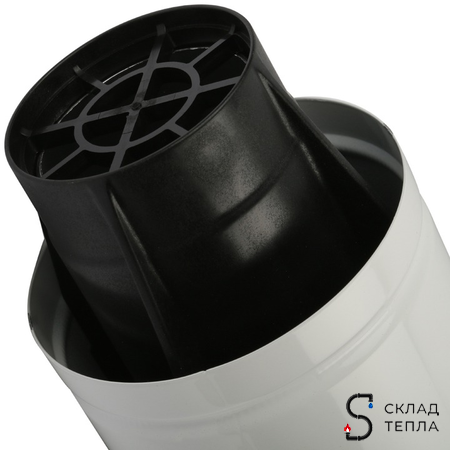 Комплект прохода через стену для коаксиального дымохода STOUT D60/100 мм (для котлов Baxi/Viessmann). Вид 4.