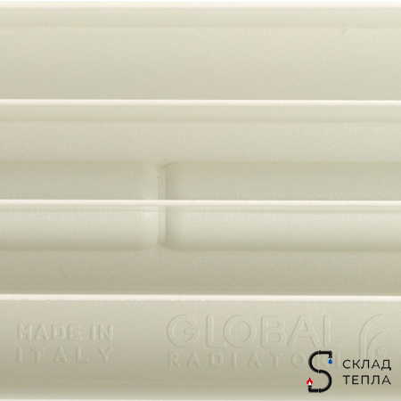 Радиатор биметаллический GLOBAL STYLE EXTRA 350 - 5 секции. Вид 7.