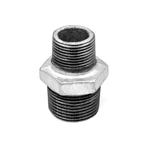 Ниппель переходной чугун оц Ду 20х15 (3/4'х1/2') НР Fittex PLUS (2шт)