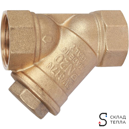 Фильтр грубой очистки STOUT - 1 1/4" (ВР/ВР, сетка 500 мкр.). Вид 9.