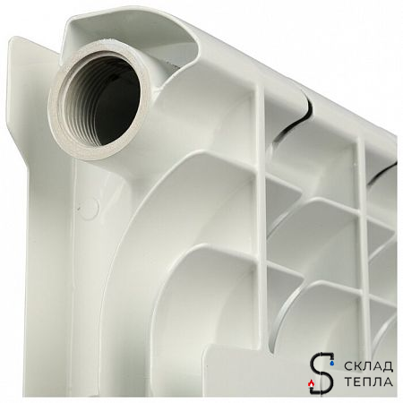 Радиатор биметаллический ROMMER Profi Bm 350 - 9 секций. Вид 5.