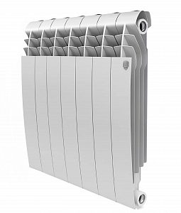 Радиатор биметаллический Royal Thermo BiLiner 500 Bianco Traffico (Белый) - 7 секций