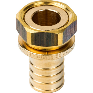 Переход на накидную гайку Rommer - 25 x 3/4' (комплект с гильзой, 2шт)