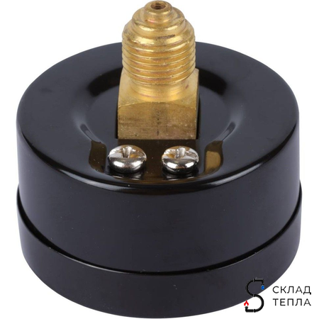 Манометр аксиальный РОСМА - 1/4" (D50 мм, шкала 0-0.6 МПа). Вид 5.