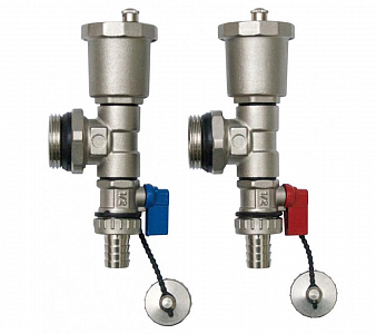 Тройник концевой в сборе для коллекторных групп (пара) Tim M306-4