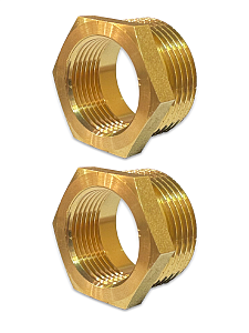 Футорка TIM - 1 1/4" x 3/4" (2шт.) Футорка TIM - 1 1/4' x 3/4' (2шт.)