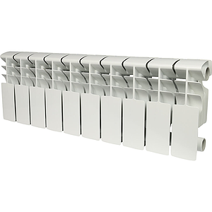 Радиатор алюминиевый ROMMER Plus 200 - 10 секций