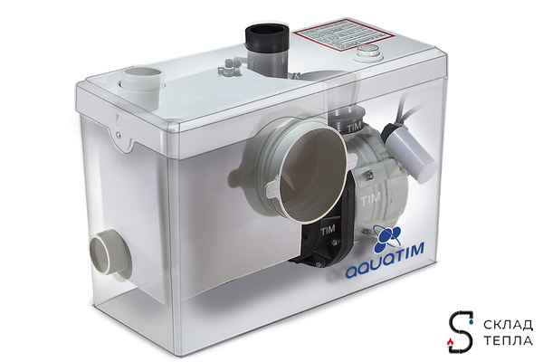 Канализационная насосная установка AM-STP-600. Вид 6.