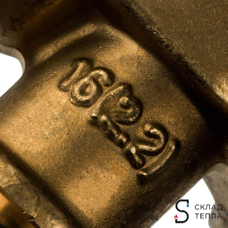 Водорозетка STOUT - 16 x 1/2" (для труб из сшитого полиэтилена). Вид 8.