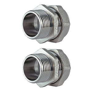 Переход на наружную резьбу TIM 20 х 3/4' для гофрированной трубы (2шт)