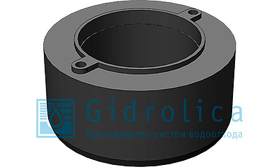 Переходник для лотка водоотводного Gidrolica Light