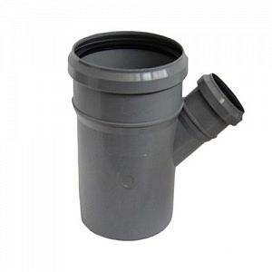 Тройник 45° переходной для внутренней канализации СИНИКОН - 110 x 50
