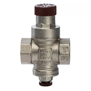 Регулятор давления поршневой STOUT - 1/2' (ВР/ВР, PN15, Tmax 80°С, с выходом для манометра)