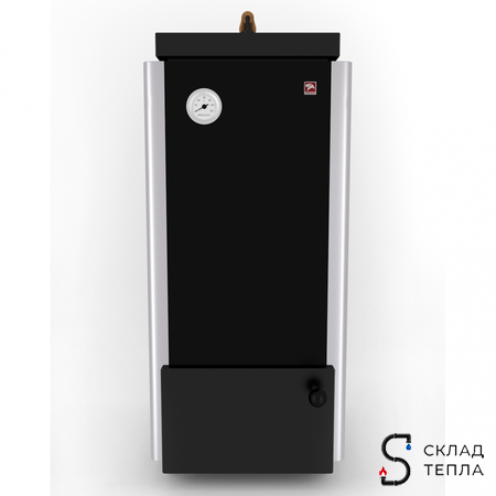 Котел тведотопливный Лемакс Форвард - 16 кВт (стальной). Вид 2.