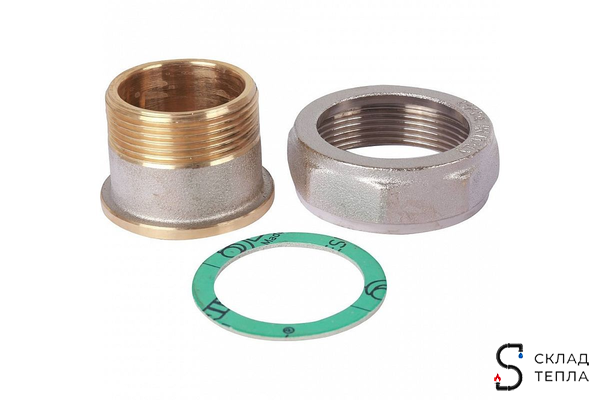 Кран шаровой полнопроходной ITAP IDEAL 098 - 1 1/2" (ВР/НГ, PN30, Tmax 150°С, ручка-рычаг красная). Вид 8.