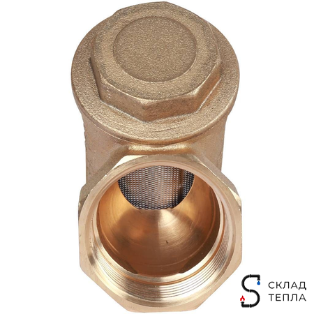 Фильтр грубой очистки STOUT - 1 1/4" (ВР/ВР, сетка 500 мкр.). Вид 12.