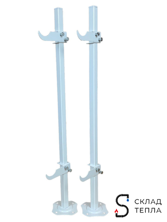 Кронштейн напольный SMART для секционных радиаторов высотой 200 - 600 мм (2шт). Вид 4.