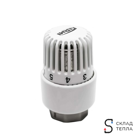 Термостатическая головка жидкостная Kermi (М30 х 1,5) без установки нуля. Вид 2.