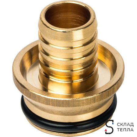 Соединение резьбозажимное STOUT - 3/4" для пластиковых труб 16x2,2 (1шт). Вид 2.