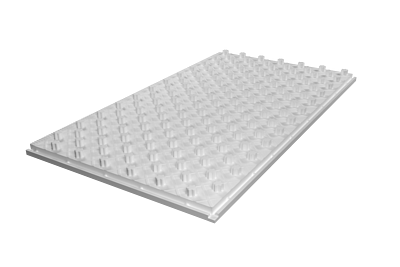 Мат для теплого пола WF 40/22 1200Х600Х43 с фиксаторами для крепления труб РОС