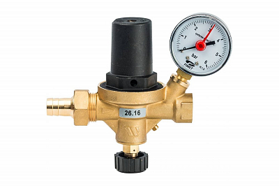 Клапан подпиточный WATTS ALIMAT ALM D - 1/2" (ВР/Штуцер, PN10, с манометром, колпачек пластиковый) Клапан подпиточный WATTS ALIMAT ALM D - 1/2' (ВР/Штуцер, PN10, с манометром, колпачек пластиковый)