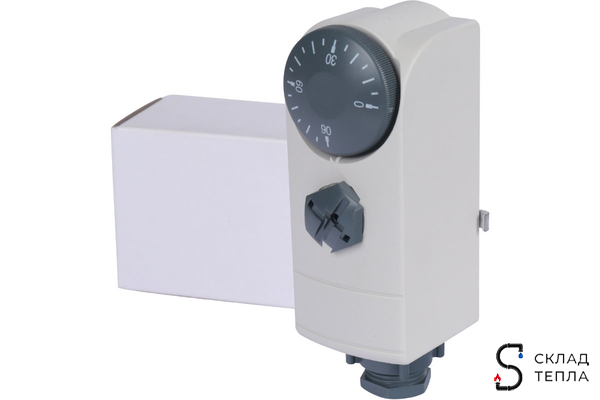 Накладной термостат WTC-ES (30-90) WATTS. Вид 7.