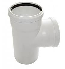 Тройник 87° для внутренней канализациишумопоглощающий СИНИКОН КОМФОРТ- 110