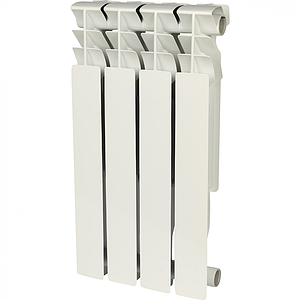 Радиатор алюминиевый ROMMER Plus 500 - 4 секции
