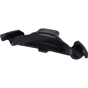 Фиксатор поворота трубы 90° с креплением STOUT для труб диаметром 20 мм (пластик)