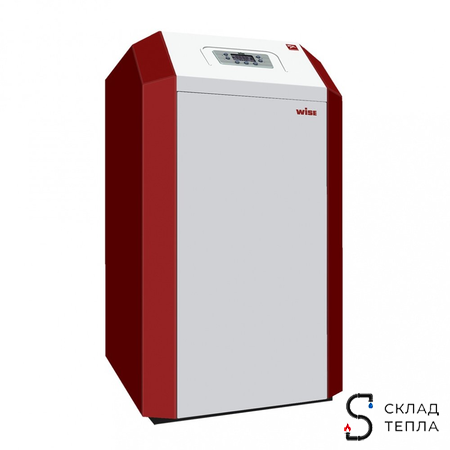 Котел газовый напольный Лемакс WISE - 25 кВт (чугунный, одноконтурный). Вид 1.