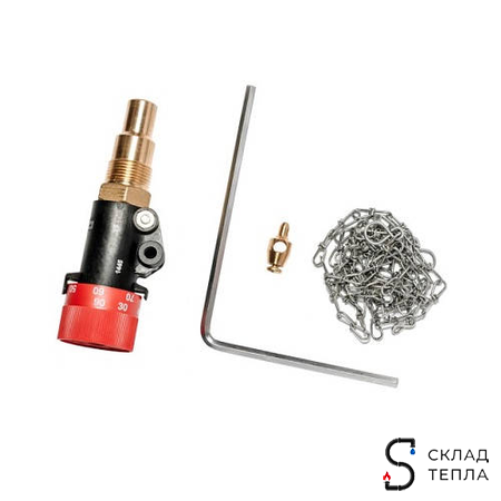 Регулятор тяги ZOTA FR 124 (для котлов серий Master иТополь-М). Вид 1.