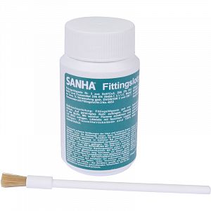 Sanha 4943 флюс для мягкой пайки, с доб.припоя Нр.3, 250 г, для медных труб под пайку