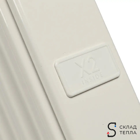 Радиатор стальной KERMI FTV 12 - высота 600 мм, длина 700 мм с нижним подключением. Вид 9.