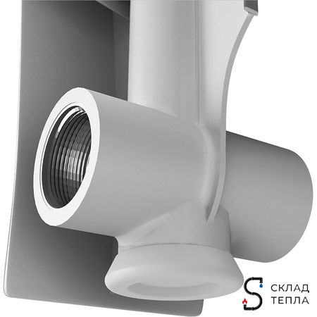 Радиатор алюминиевый Royal Thermo Biliner Alum 500 - 12 секций. Вид 2.