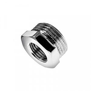 Футорка TIM - 3/4' x 1/2' (хромированная)