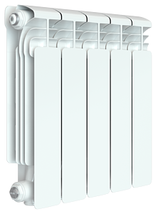 Радиатор алюминиевый Rifar Alum Ventil 350 - 5 секций (подключение нижнее слева)